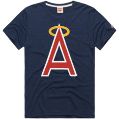 Los Angeles Angels Homage Hyper Local Refresh T-Shirt - Navy