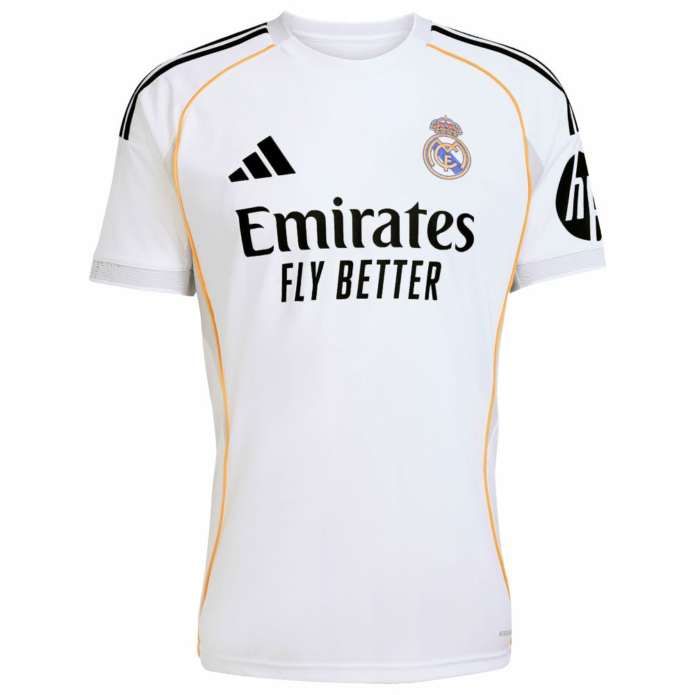 Kylian Mbappé Real Madrid 2025/26 Home Replica Player Jersey - White | Adidas outlet