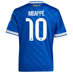 Kylian Mbappé Real Madrid Youth 2025/26 Third Replica Player Jersey - Blue | Adidas outlet