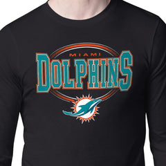 Miami Dolphins Starter Team Track Graphic Long Sleeve T-Shirt - Black for sale