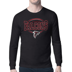 Atlanta Falcons Starter Team Track Graphic Long Sleeve T-Shirt - Black online