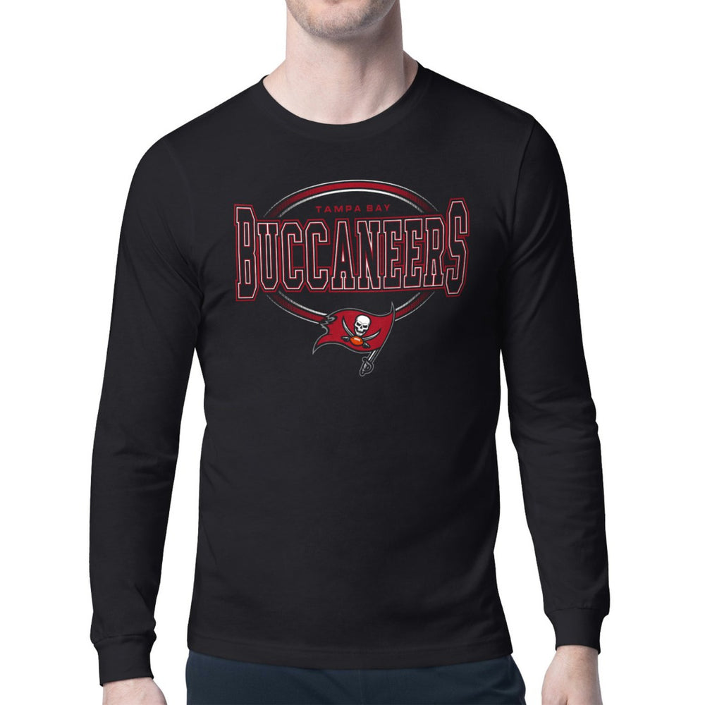 Tampa Bay Buccaneers Starter Team Track Graphic Long Sleeve T-Shirt - Black discount