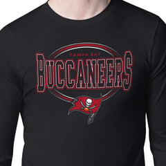 Tampa Bay Buccaneers Starter Team Track Graphic Long Sleeve T-Shirt - Black discount