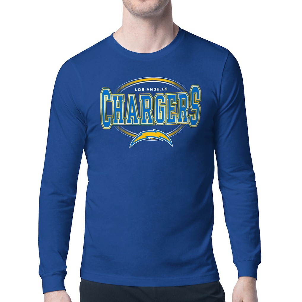Los Angeles Chargers Starter Team Track Graphic Long Sleeve T-Shirt - Royal online