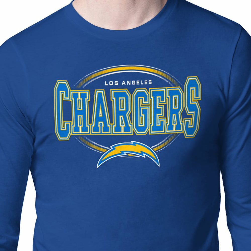 Los Angeles Chargers Starter Team Track Graphic Long Sleeve T-Shirt - Royal online
