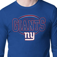 New York Giants Starter Team Track Graphic Long Sleeve T-Shirt - Royal sale
