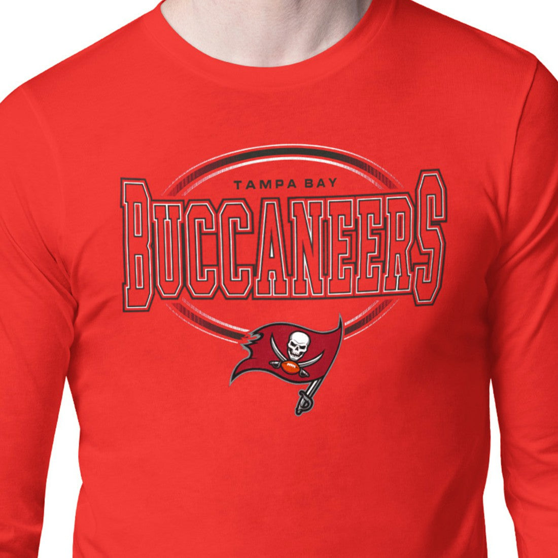 Tampa Bay Buccaneers Starter Team Track Graphic Long Sleeve T-Shirt - Red cheap
