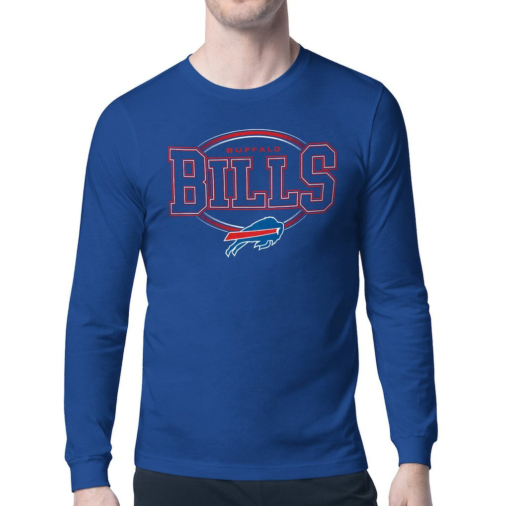 Buffalo Bills Starter Team Track Graphic Long Sleeve T-Shirt - Royal for sale