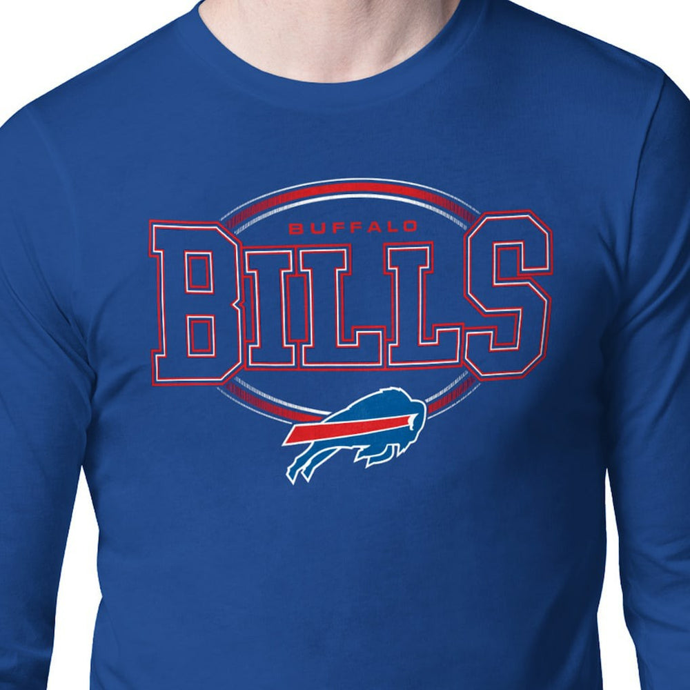 Buffalo Bills Starter Team Track Graphic Long Sleeve T-Shirt - Royal for sale