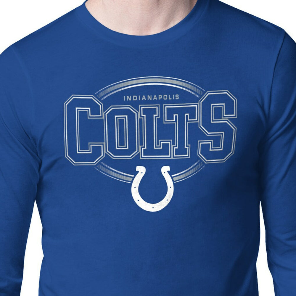 Indianapolis Colts Starter Team Track Graphic Long Sleeve T-Shirt - Royal sale