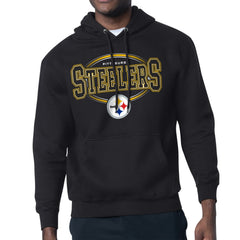 Pittsburgh Steelers Starter Team Track Graphic Pullover Hoodie - Black online