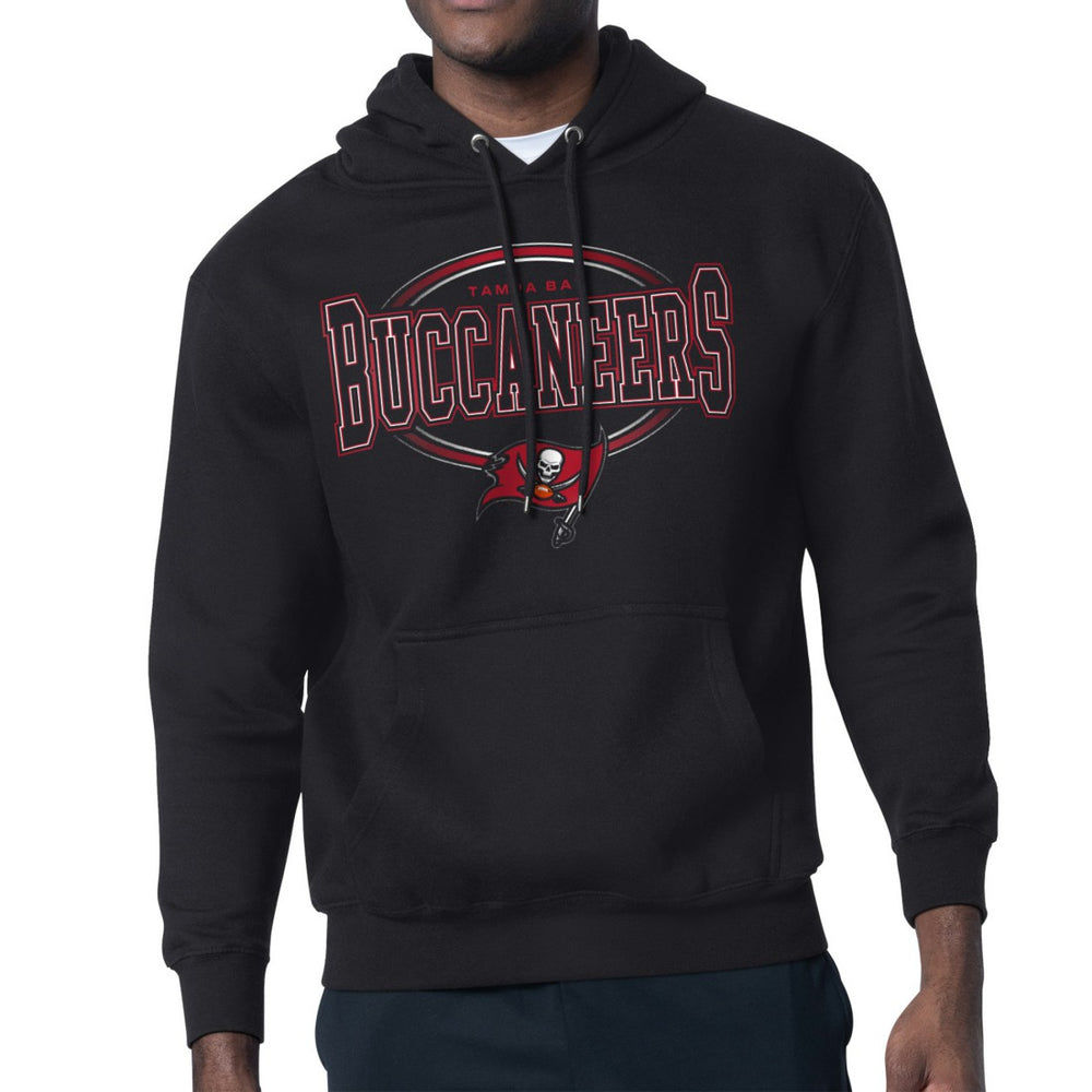 Tampa Bay Buccaneers Starter Team Track Graphic Pullover Hoodie - Black sale