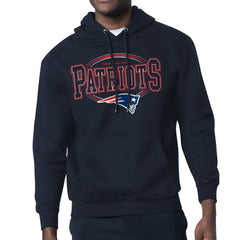 New England Patriots Starter Team Track Graphic Pullover Hoodie - Navy cheap