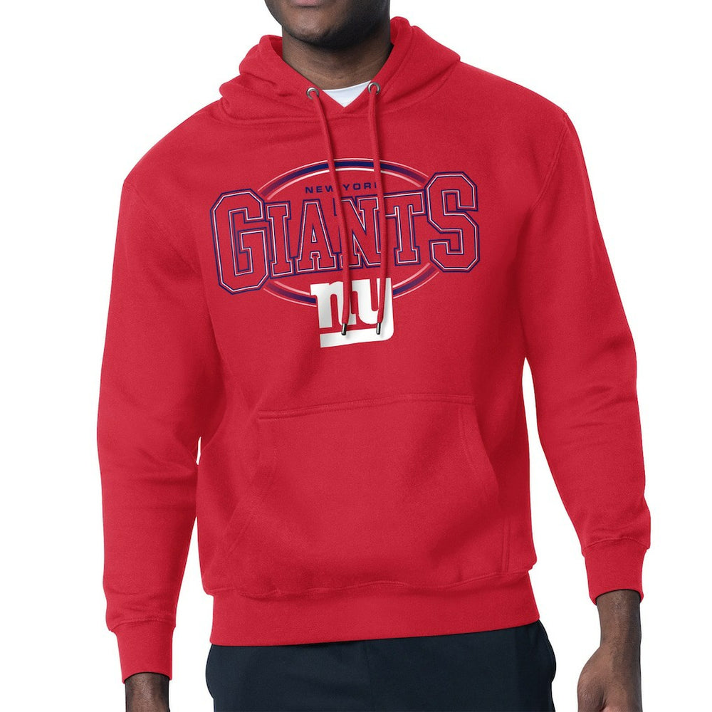 New York Giants Starter Team Track Graphic Pullover Hoodie - Red online