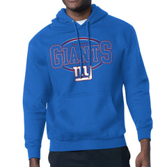 New York Giants Starter Team Track Graphic Pullover Hoodie - Royal cheap