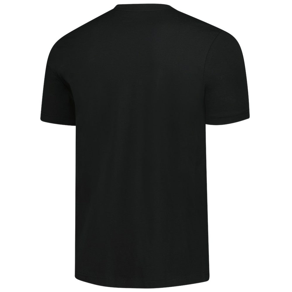 San Diego Padres Bronze Logo with Cross Bats Established T-Shirt - Black | New Era