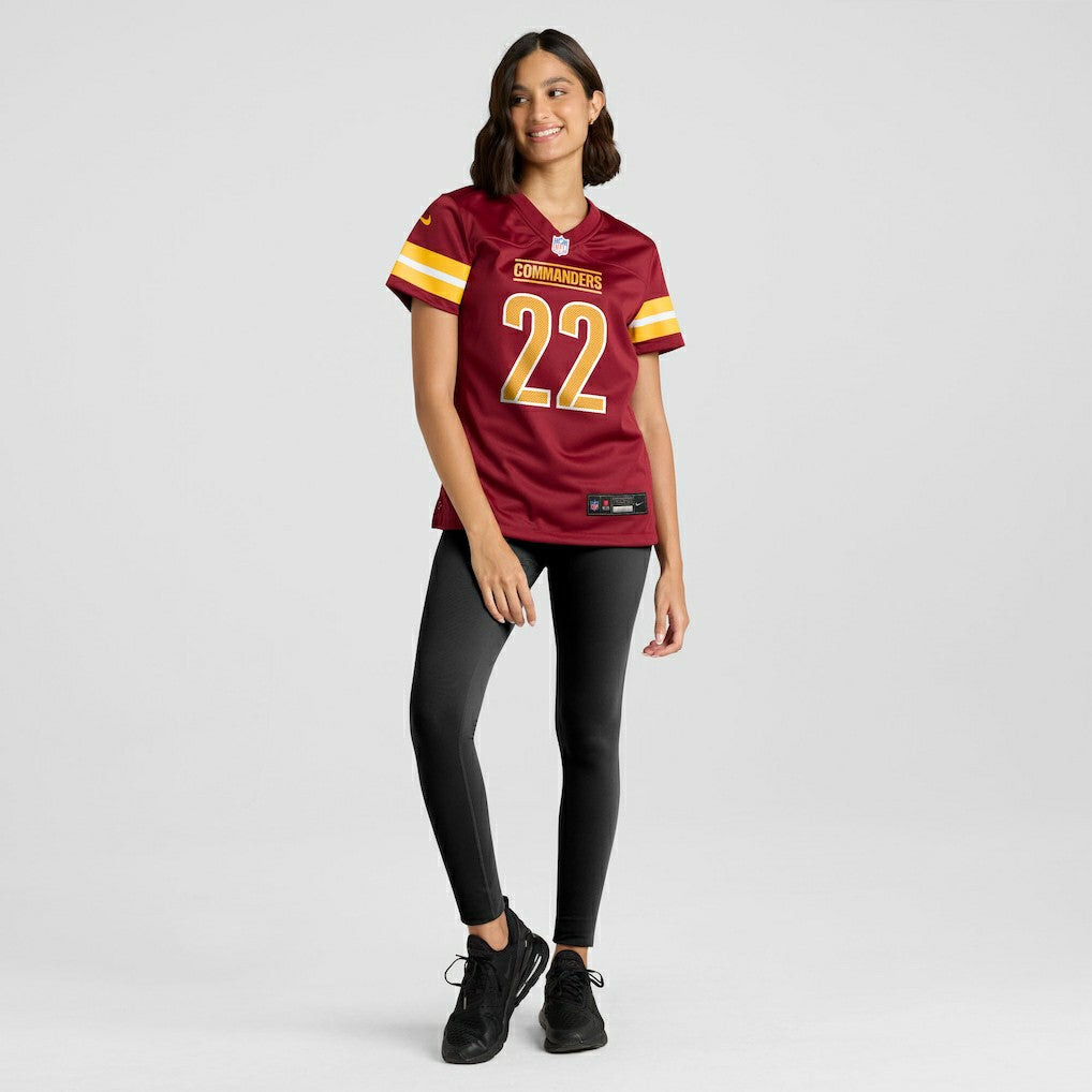 Jacory Croskey-Merritt Washington Commanders Women's Team Game Jersey - Burgundy | Nike sale