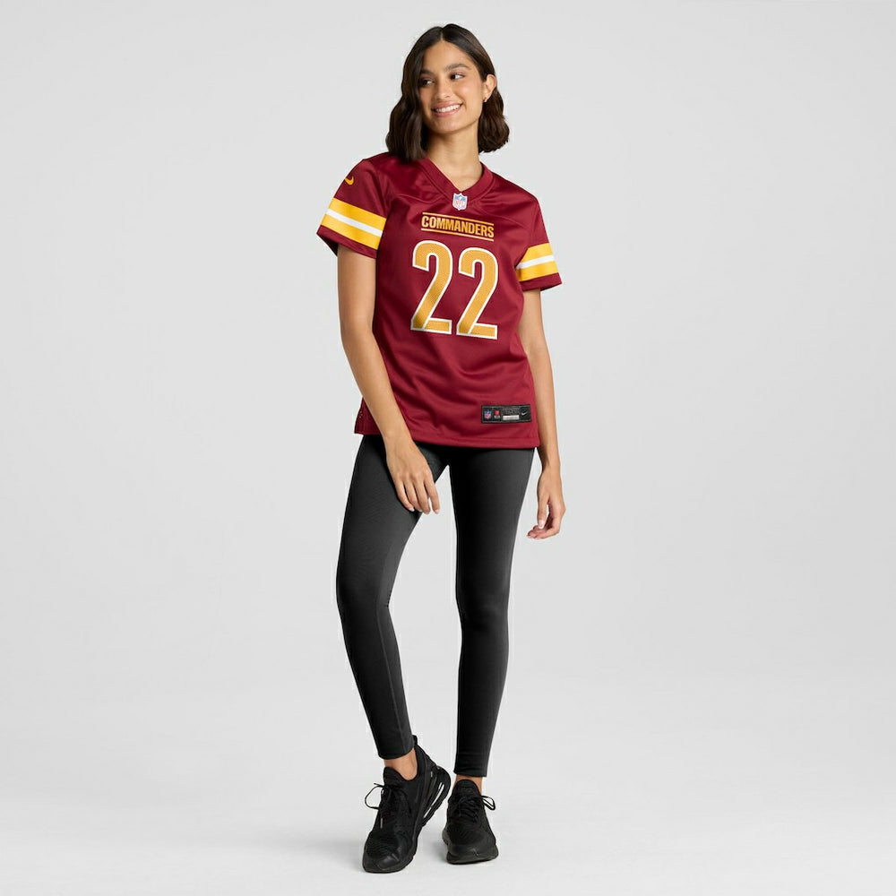 Jacory Croskey-Merritt Washington Commanders Women's Team Game Jersey - Burgundy | Nike sale