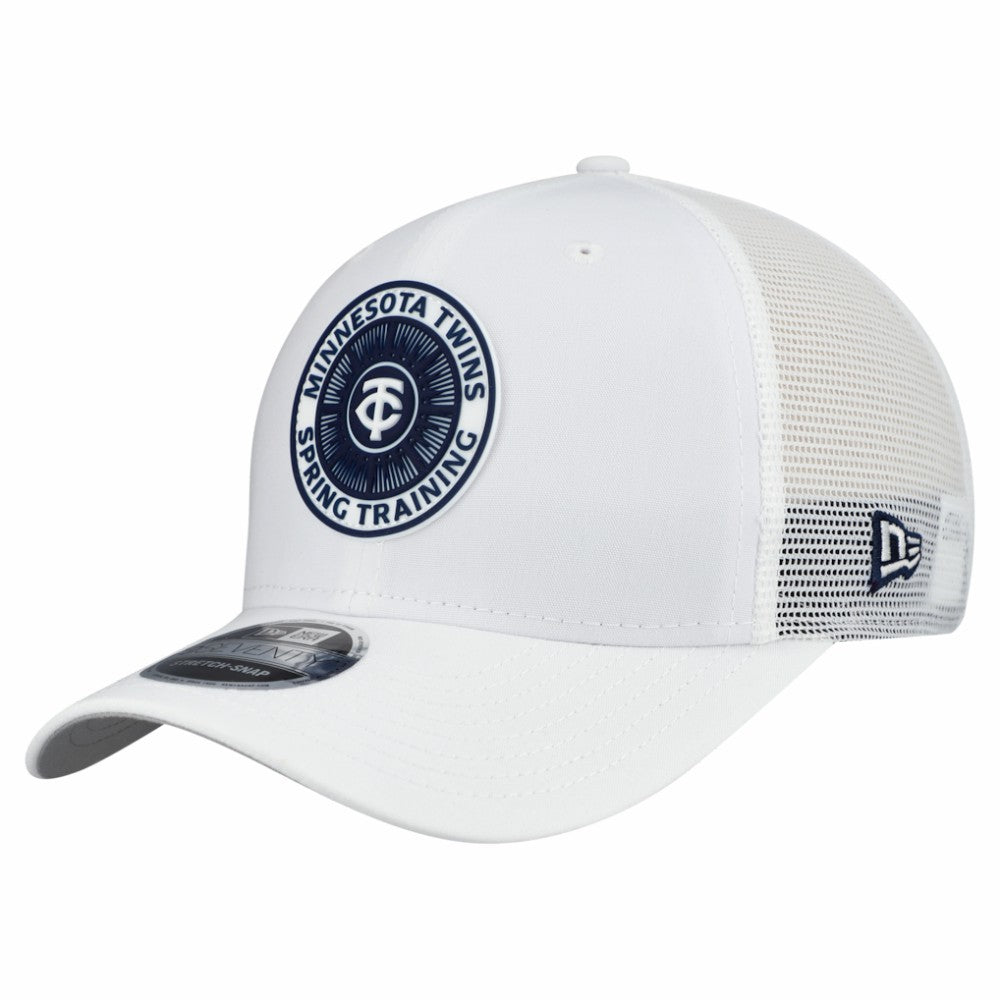 Minnesota Twins 2026 Spring Training Fan Pack 9SEVENTY Adjustable Trucker Hat - White | New Era