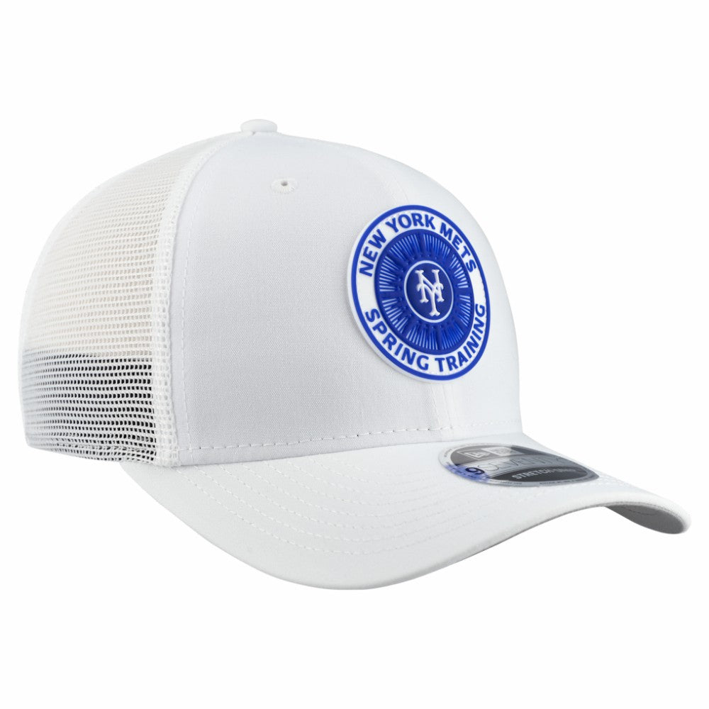 New York Mets 2026 Spring Training Fan Pack 9SEVENTY Adjustable Trucker Hat - White | New Era
