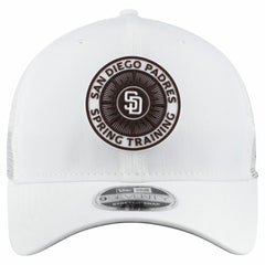 San Diego Padres 2026 Spring Training Fan Pack 9SEVENTY Adjustable Trucker Hat - White | New Era