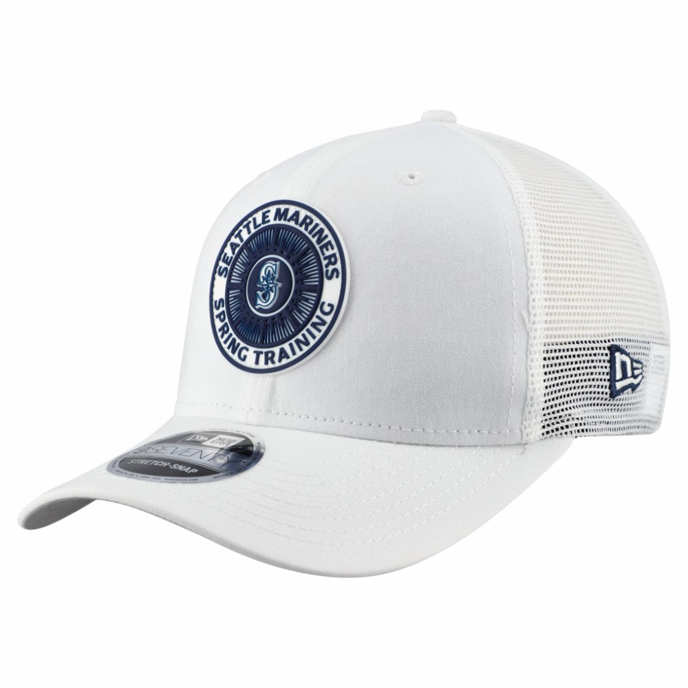 Seattle Mariners 2026 Spring Training Fan Pack 9SEVENTY Adjustable Trucker Hat - White | New Era