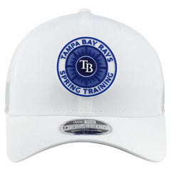 Tampa Bay Rays 2026 Spring Training Fan Pack 9SEVENTY Adjustable Trucker Hat - White | New Era