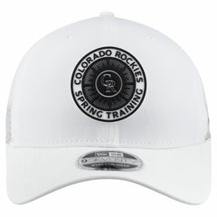 Colorado Rockies 2026 Spring Training Fan Pack 9SEVENTY Adjustable Trucker Hat - White | New Era
