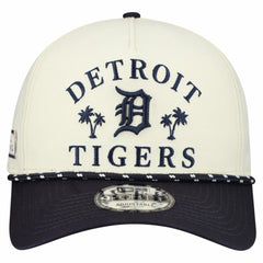 Detroit Tigers 2026 Spring Training Fan Pack Rope A-Frame 9FORTY Adjustable Hat - Cream | New Era