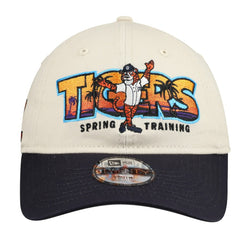 Detroit Tigers Youth 2026 Spring Training Fan Pack Batter 9TWENTY Adjustable Hat - Stone/Navy | New Era
