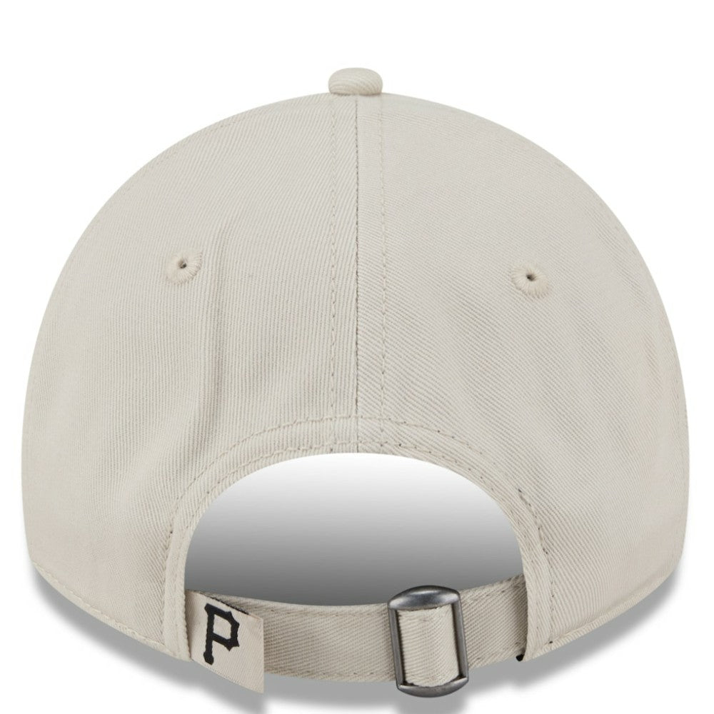 Pittsburgh Pirates Youth 2026 Spring Training Fan Pack Batter 9TWENTY Adjustable Hat - Stone/Black | New Era