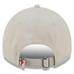 Philadelphia Phillies Youth 2026 Spring Training Fan Pack Batter 9TWENTY Adjustable Hat - Stone/Red | New Era