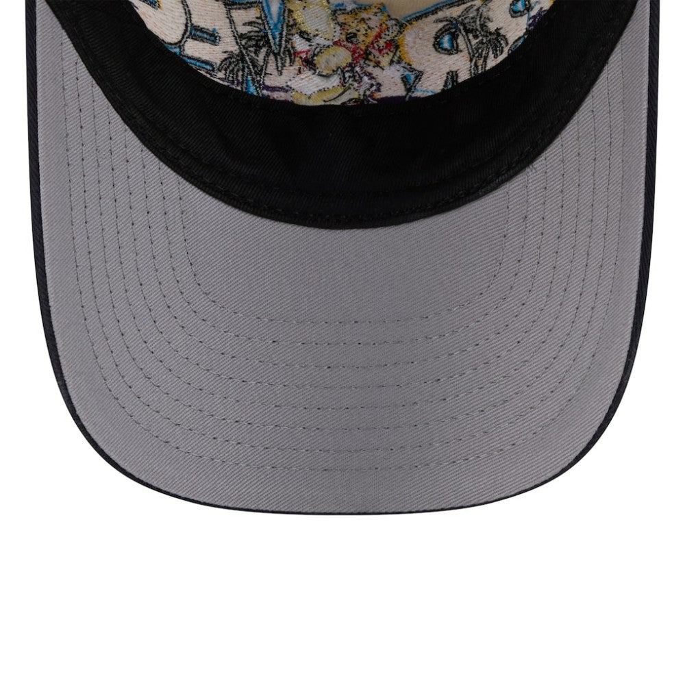 Atlanta Braves Youth 2026 Spring Training Fan Pack Batter 9TWENTY Adjustable Hat - Stone/Navy | New Era