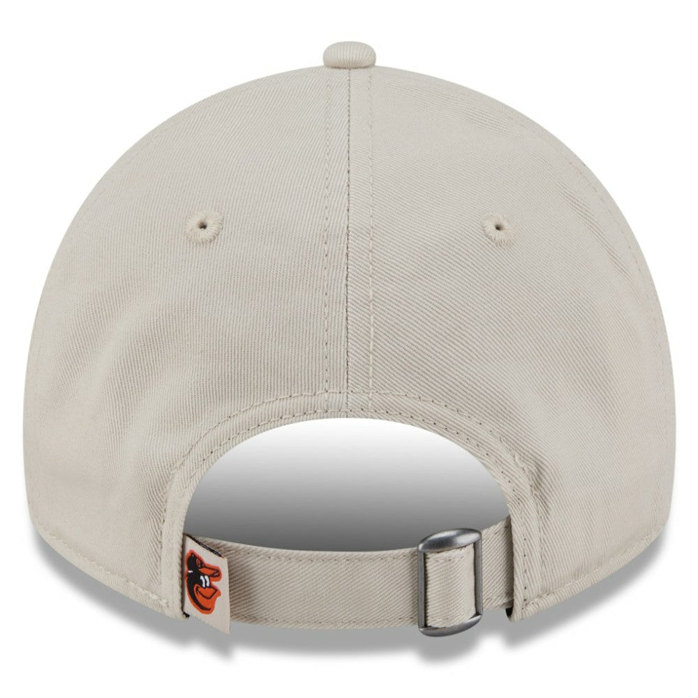 Baltimore Orioles Youth 2026 Spring Training Fan Pack Batter 9TWENTY Adjustable Hat - Stone/Black | New Era
