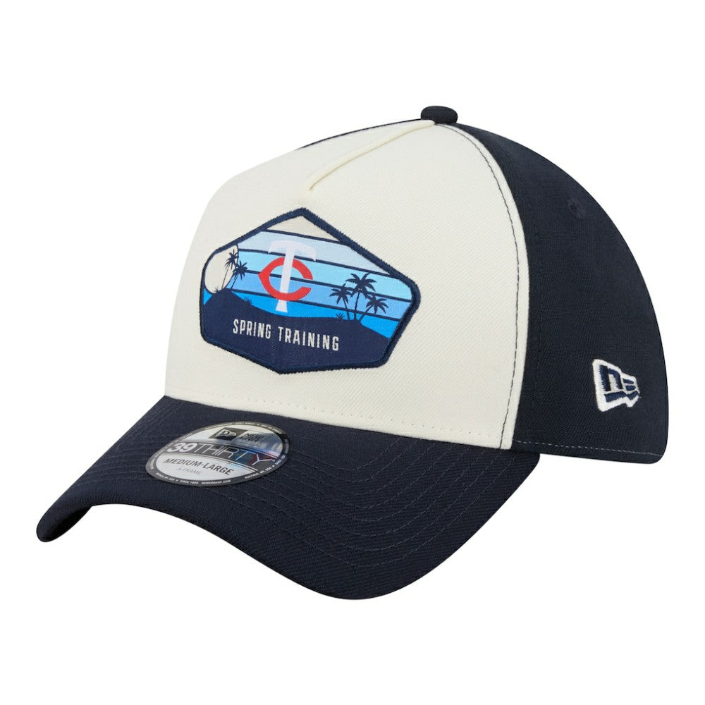 Minnesota Twins 2026 Spring Training Fan Pack Gradient 39THIRTY Flex Hat - Stone | New Era