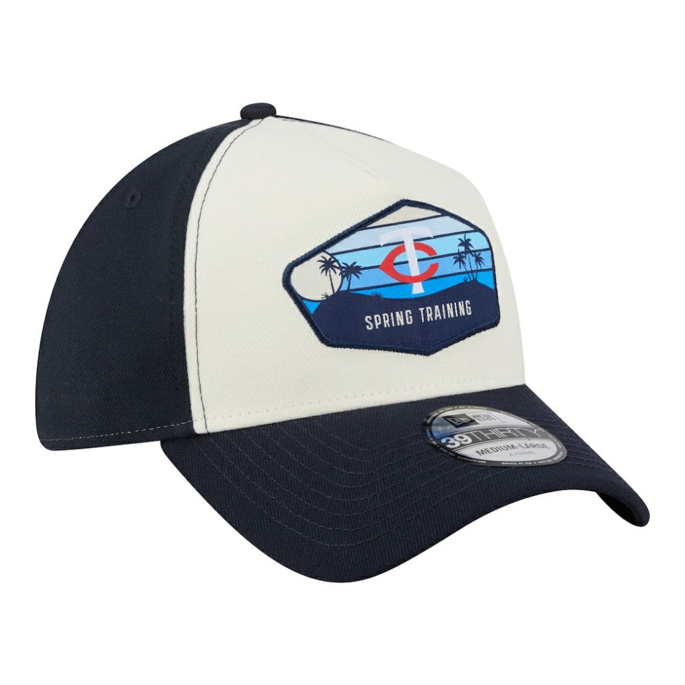 Minnesota Twins 2026 Spring Training Fan Pack Gradient 39THIRTY Flex Hat - Stone | New Era