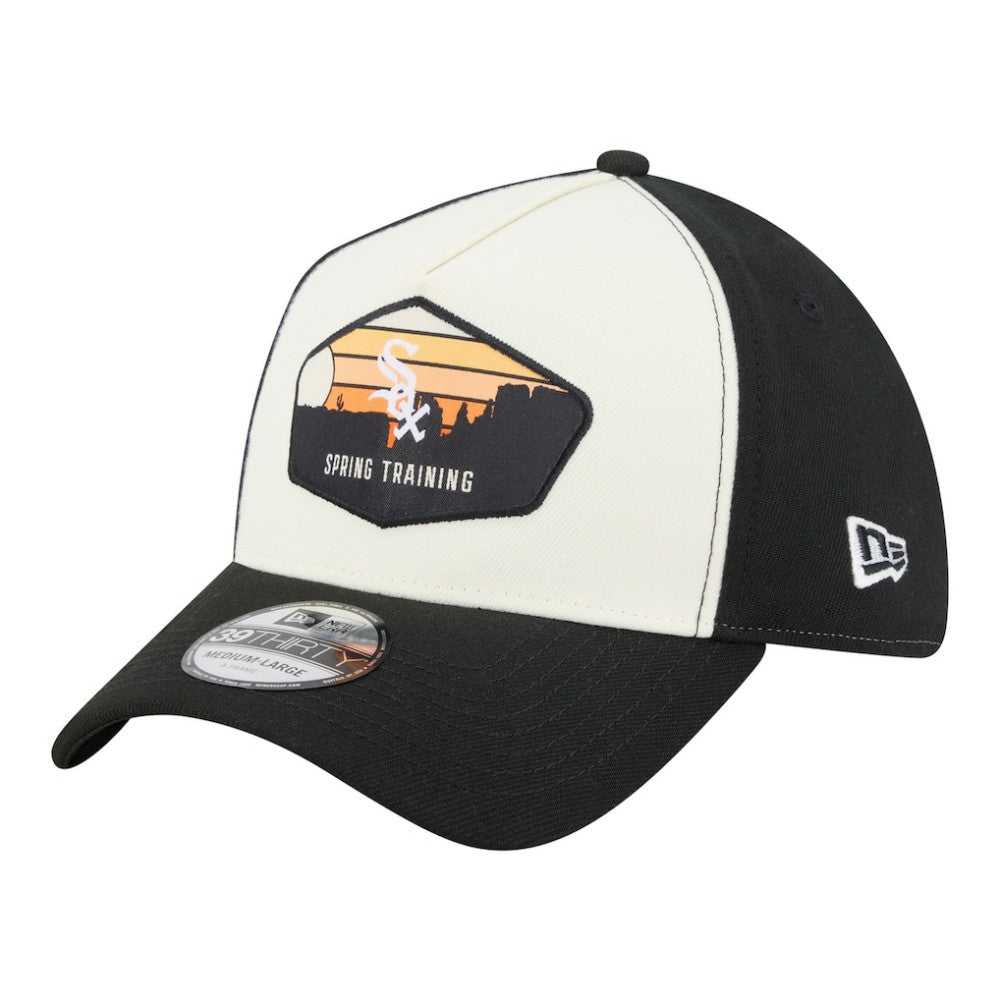 Chicago White Sox 2026 Spring Training Fan Pack Gradient 39THIRTY Flex Hat - Stone | New Era