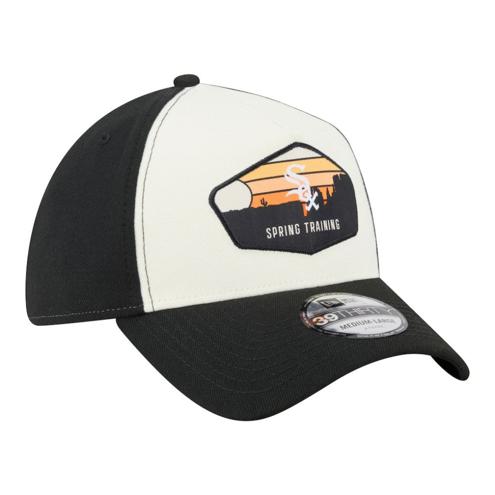 Chicago White Sox 2026 Spring Training Fan Pack Gradient 39THIRTY Flex Hat - Stone | New Era