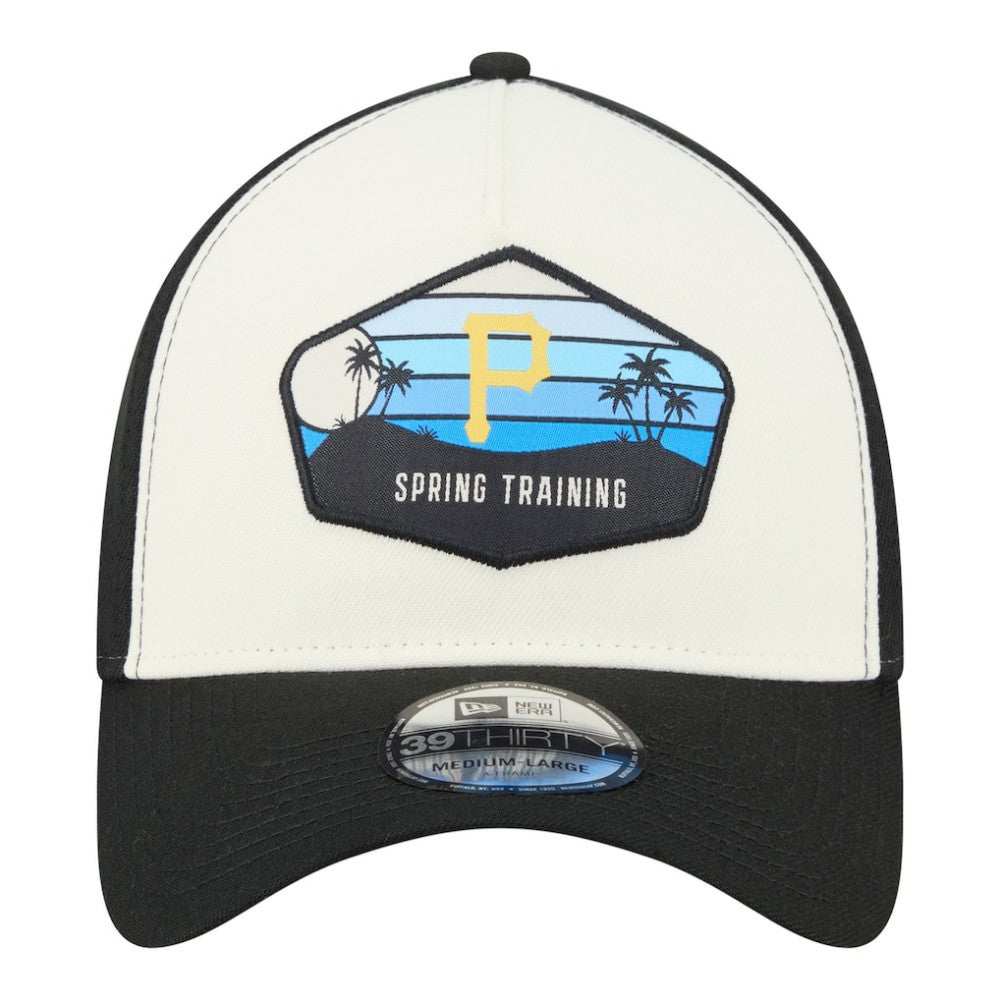 Pittsburgh Pirates 2026 Spring Training Fan Pack Gradient 39THIRTY Flex Hat - Stone | New Era