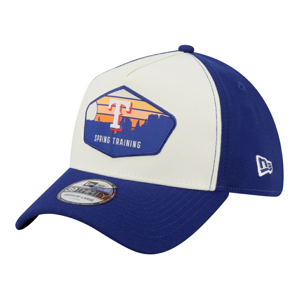 Texas Rangers 2026 Spring Training Fan Pack Gradient 39THIRTY Flex Hat - Stone | New Era