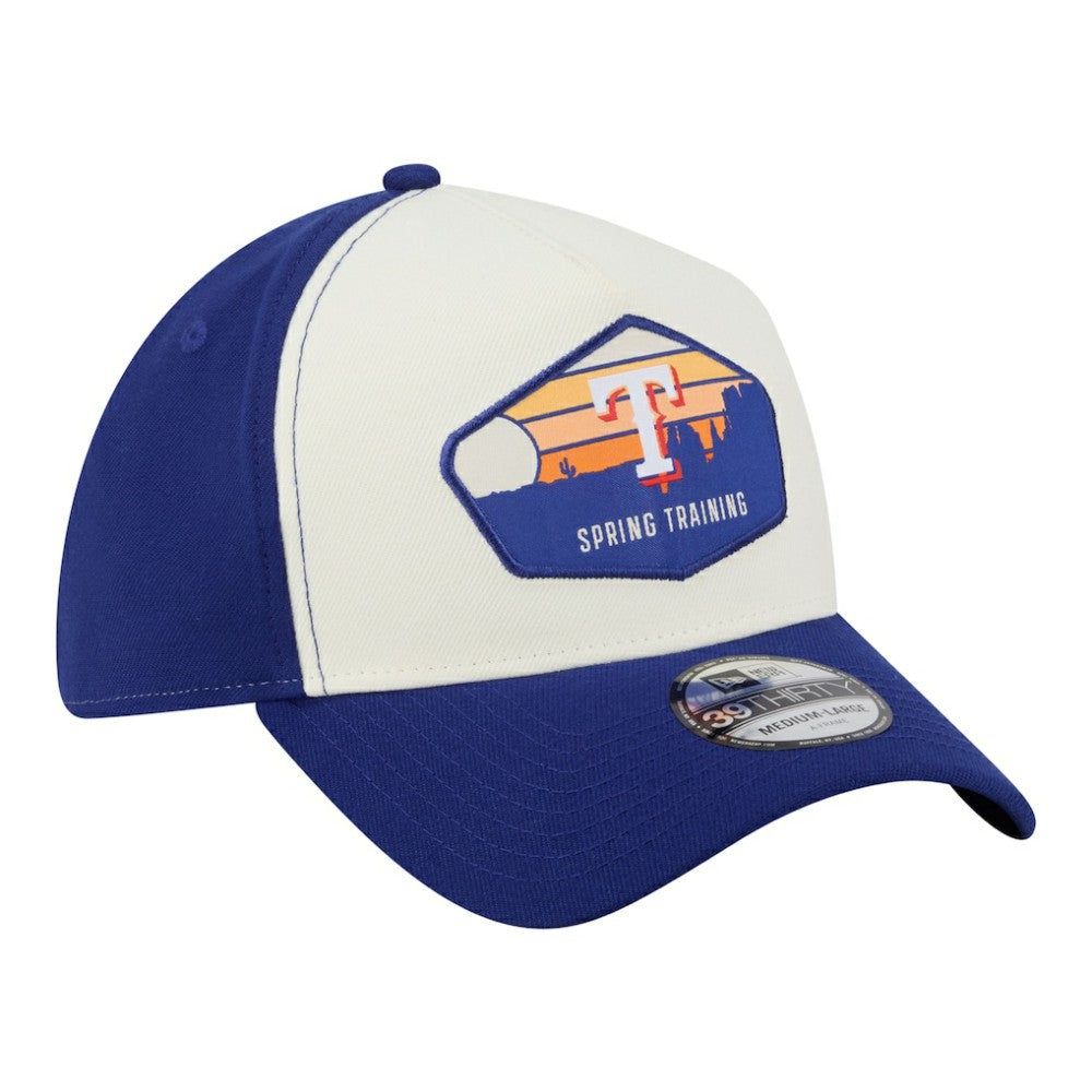 Texas Rangers 2026 Spring Training Fan Pack Gradient 39THIRTY Flex Hat - Stone | New Era