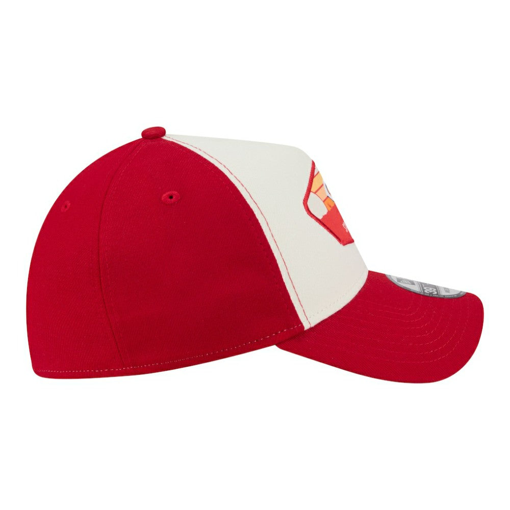 Cincinnati Reds 2026 Spring Training Fan Pack Gradient 39THIRTY Flex Hat - Stone | New Era