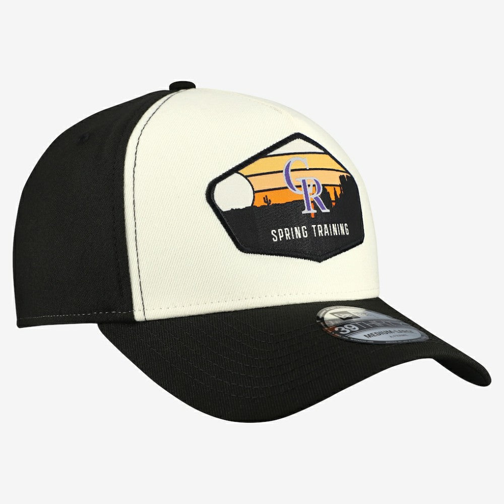 Colorado Rockies 2026 Spring Training Fan Pack Gradient 39THIRTY Flex Hat - Stone | New Era