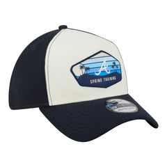 Atlanta Braves 2026 Spring Training Fan Pack Gradient 39THIRTY Flex Hat - Stone | New Era