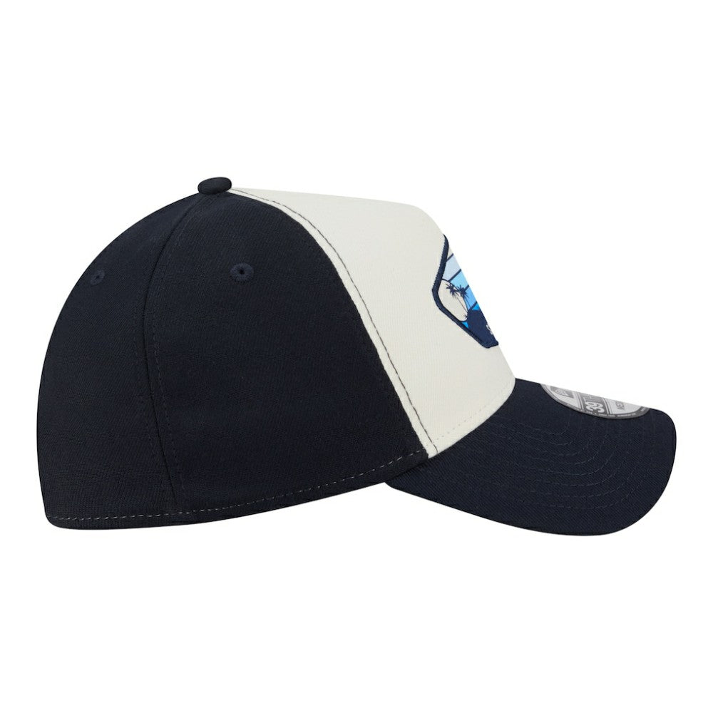 Atlanta Braves 2026 Spring Training Fan Pack Gradient 39THIRTY Flex Hat - Stone | New Era