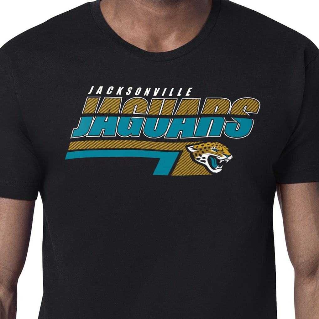 Jacksonville Jaguars Starter Logo Push Graphic T-Shirt - Black online