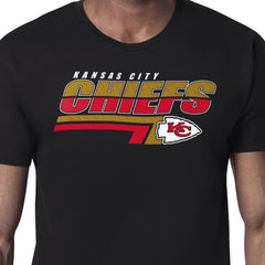 Kansas City Chiefs Starter Logo Push Graphic T-Shirt - Black online