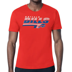 Buffalo Bills Starter Logo Push Graphic T-Shirt - Red for sale