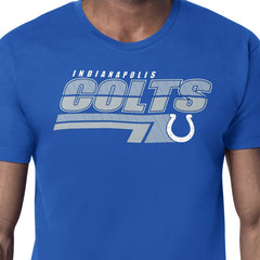 Indianapolis Colts Starter Logo Push Graphic T-Shirt - Royal discount