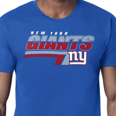 New York Giants Starter Logo Push Graphic T-Shirt - Royal discount